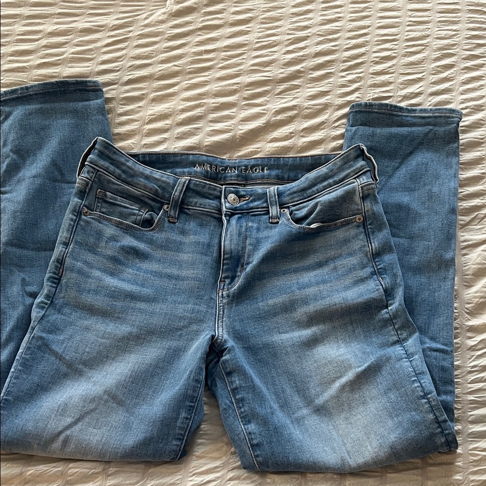 American Eagle Outfitters Medium Blue Skinny Leg Jeans